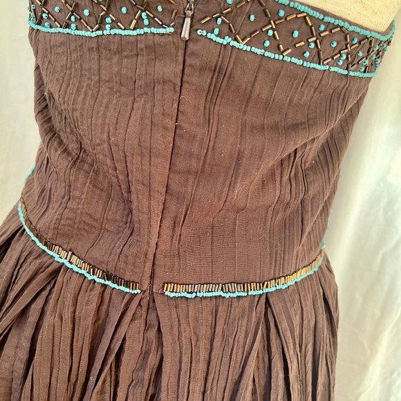 Donna Ricco Dress with Bubble Skirt - Picture 7 of 10